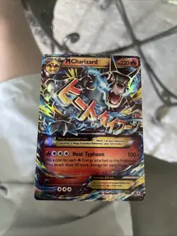 Mega M Charizard-EX Holo Ultra Rare Card 12/83 Pokemon - Image 1