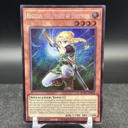Regulus The Prince of Endyion BLGG-EN050 1st Edition Secret Rare Yugioh Card - Image 1
