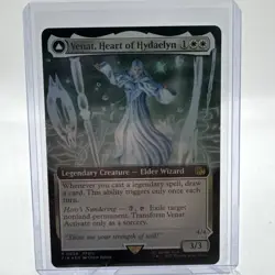 MTG Venat, Heart Of Hydaelyn/the Mothercrystal/Extended Art/Foil/Rare FF Card - Image 1