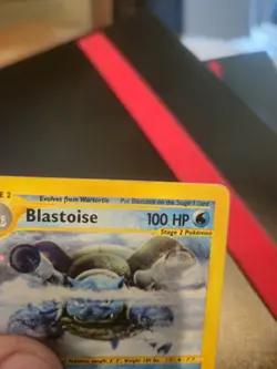 Pokemon TCG Blastoise Expedition Holo Card 4/165 HP - Image 5