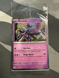 Xerneas (Mega Evolution Stamped) 064/132 Miscellaneous Cards & Products Holo - Image 1