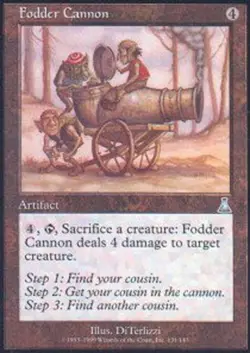 Light Play x 1 Fodder Cannon - Foil Urza's Destiny - Image 1