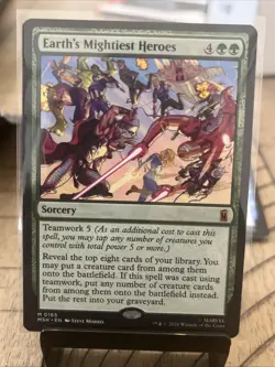 MTG - Earth's Mightiest Heroes - Marvel Super Heroes M0185 - Image 1