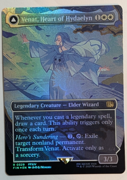 Venat, Heart of Hydaelyn (Borderless) Final Fantasy Foil - Image 1