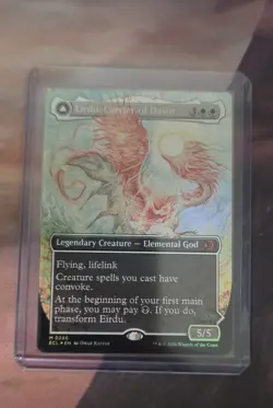 Eirdu, Carrier of Dawn (Borderless) Lorwyn Eclipsed Foil - Image 1