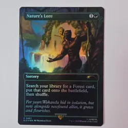 Nature's Lore (867) (Rainbow Foil) 867 Foil Secret Lair MTG Foil NM - Image 1
