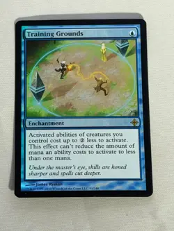 MTG FOIL Training Grounds Rise of the Eldrazi Magic the Gathering - Image 1