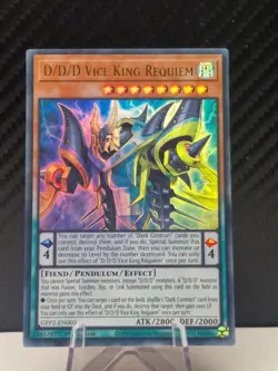 D/D/D Vice King Requiem - GFP2-EN002 - Ultra Rare - 1st Edition - Yugioh - Image 1
