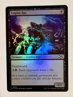 Engine Rat 84 Foil Aetherdrift MTG NM DFT - Image 1