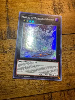 Ninaruru, the Magistus Glass Goddess GEIM-EN007 1st Edition Super Rare PL +BONUS - Image 1