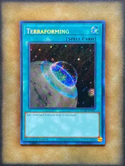Yugioh Terraforming BLMR-EN087 Secret Rare 1st Ed NM - Image 1