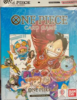 (Brand New & Sealed) One Piece 9 POCKET BINDER With *10 Promo DON!! Tcg Cards* - Image 1