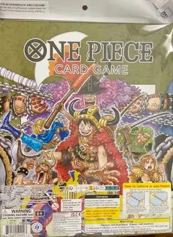 (Brand New & Sealed) One Piece 9 POCKET BINDER With *10 Promo DON!! Tcg Cards* - Image 2