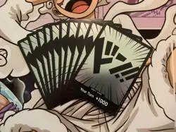 One Piece TCG English DON!! Set of 10 don cards Starter Deck EX Luffy & Ace NM - Image 1