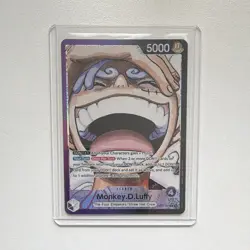 Namco One Piece CCG Monkey D. Luffy OP09-061 Leader Parallel Foil Eng 5000 - Image 1