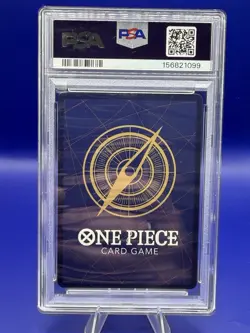Luffy 2025 One Piece CCG Gear Two Alt Art Foil OP11-080 EN Rare PSA 10 - Image 2
