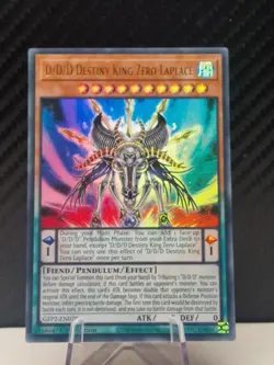 GFP2-EN079 D/D/D Destiny King Zero Laplace Ultra Rare 1st Edition YuGiOh - Image 1