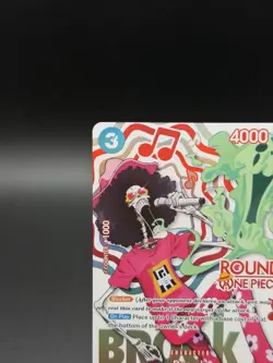Round 1 One Piece Brook English Promo OP11-056 - Image 2