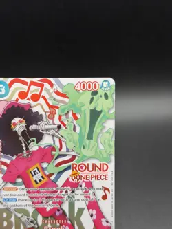 Round 1 One Piece Brook English Promo OP11-056 - Image 3