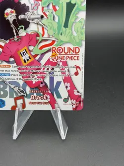 Round 1 One Piece Brook English Promo OP11-056 - Image 5