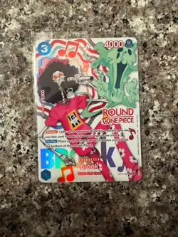 One Piece x Round 1 - Brook OP11-056 Promo - ENGLISH - Image 1