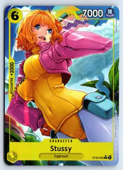 Stussy (Full Art) ST29-006 One Piece Starter Deck 29: Egghead Foil Common NM - Image 1