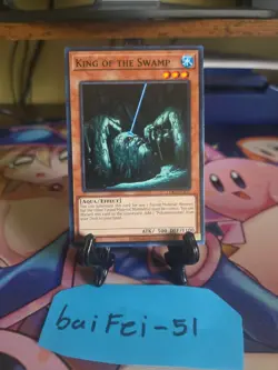 YUGIOH TCG KING OF THE SWAMP LDK2-ENK17 COMMON 1ST EDITION - Image 1