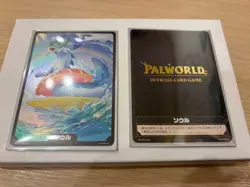 PalWorld Card Game Japan Limited Foil PR Card Summer Okoccho Soul Promo TCG - Image 1