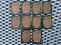 Lot Of 10x Magic MTG Hill Giant English Revised 3rd Edition Cards EX+ / LP+ - Image 2