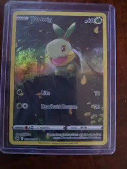 Turtwig Crown Zenith Holo Full Art Ultra Rare Pokemon TCG Card GG31/GG70 - Image 1