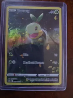 Turtwig Crown Zenith Holo Full Art Ultra Rare Pokemon TCG Card GG31/GG70 - Image 3