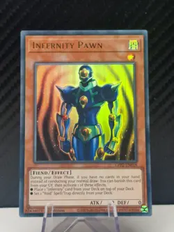 GFP2-EN018 Infernity Pawn Ultra Rare 1st Edition YuGiOh Card - Image 1
