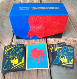Pokemon Sword & Shield Storage Box & Protective Card Sleeves - Image 1