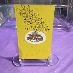 Pokemon Eevee Pokemon x Van Gogh Electric Pikachu Holo Card - Image 2