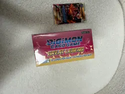 Digimon Card Game Booster Box - BT-04 Great Legend W/ Dash Pack SEALED - Image 2