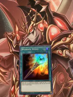 Yu-Gi-Oh Card - INCH-EN054 - WONDER WAND (super rare holo) - NM/Mint - Image 1