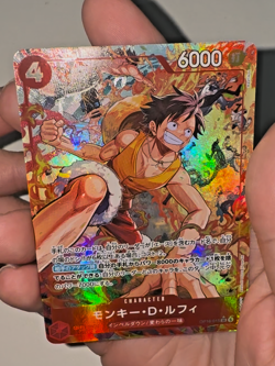 Monkey D. Luffy SR Parallel OP16-015 #2 The Time of Battle JP Card - Image 1