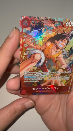 Monkey D. Luffy SR Parallel OP16-015 #2 The Time of Battle JP Card - Image 2