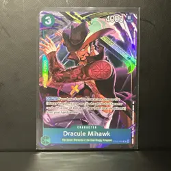 Dracule Mihawk (Illustration Box Vol.4) ST12-003 One Piece Promotion Cards Foil - Image 1