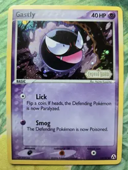 Gastly - EX12: Legend Maker (52/92) Reverse Holo Common Pokemon Card LP - Image 1