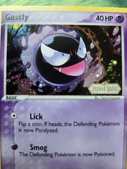 Gastly - EX12: Legend Maker (52/92) Reverse Holo Common Pokemon Card LP - Image 3