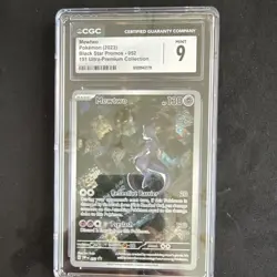 Mewtwo #052 Sv: Scarlet & Violet Promo Holo Pokemon TCG CGC 9 2023 Card - Image 1