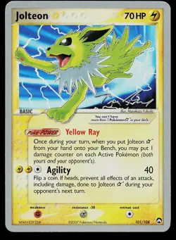 Pokemon Card - Jolteon Star (Jason Klaczynski) World Championship Decks 101/108 - Image 1