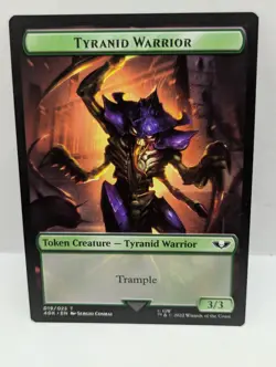 Tyranid Warrior - Warhammer 40,000 -Surge Foil - Token - Mtg - 40k 017-019 - Image 1