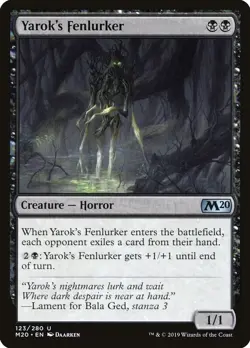 NM - Yarok's Fenlurker [M20 - 123] Core Set 2020 - Image 1