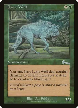 NM - Lone Wolf [ULG - 105] Urza's Legacy - Image 1