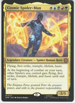MAGIC MTG COSMIC SPIDER-MAN 127 MARVEL'S SPIDER-MAN - Image 1