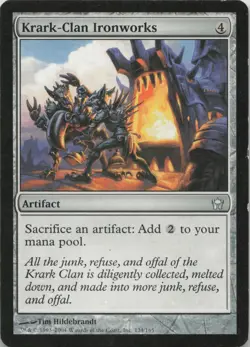 Krark Clan Ironworks U Fifth Dawn 134 LP MTG - Image 1