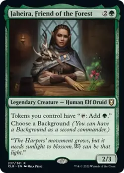 MTG [CLB-237 NM] Jaheira, Friend of the Forest - Image 1