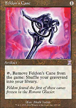 MTG - Feldon's Cane - Foil Time Spiral Timeshifted - Image 1